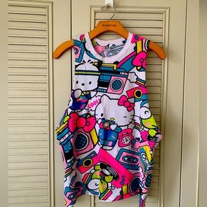 Zumba Hello Kitty colab Shirt size M/L
